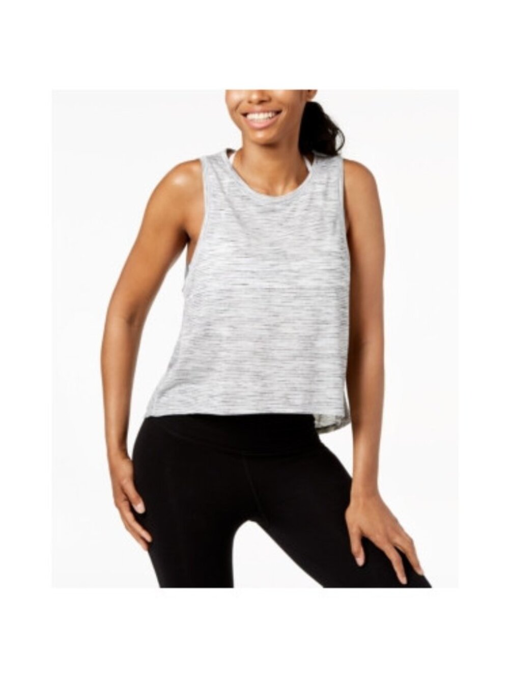 Calvin Klein Womens Activewear Performance Fitness Workout Tank Top